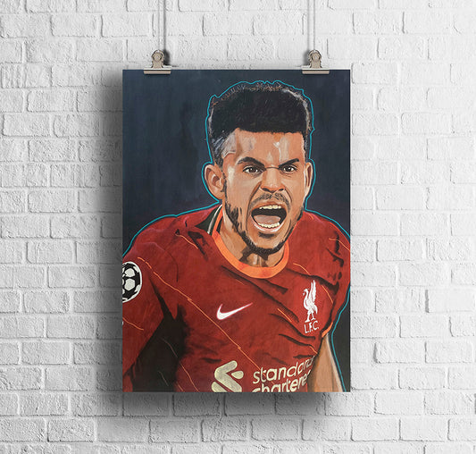 Original Luis Diaz Art Print