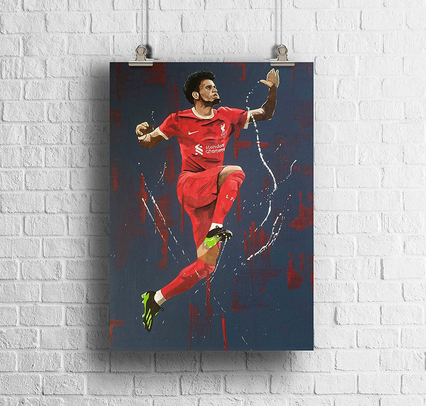 Luis Diaz "Celebration" Original Art Print