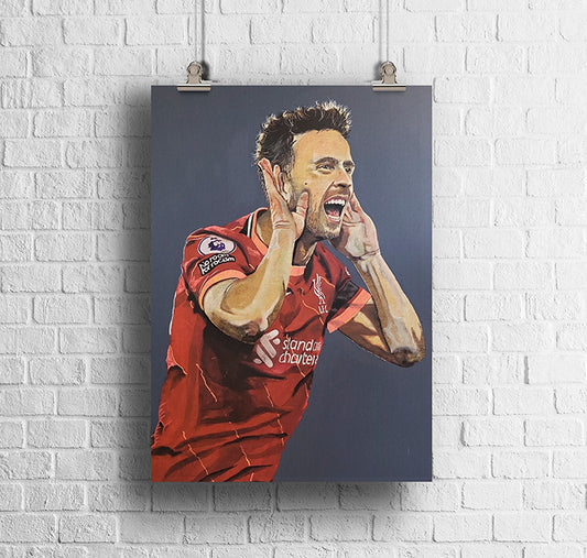 ORIGINAL DIEGO JOTA ART PRINT