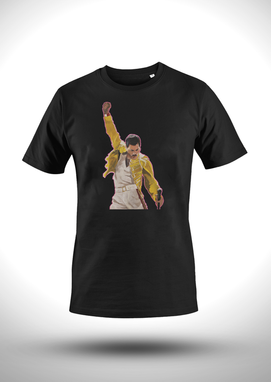 Original Art Print Freddie Mercury - Queen T-Shirt