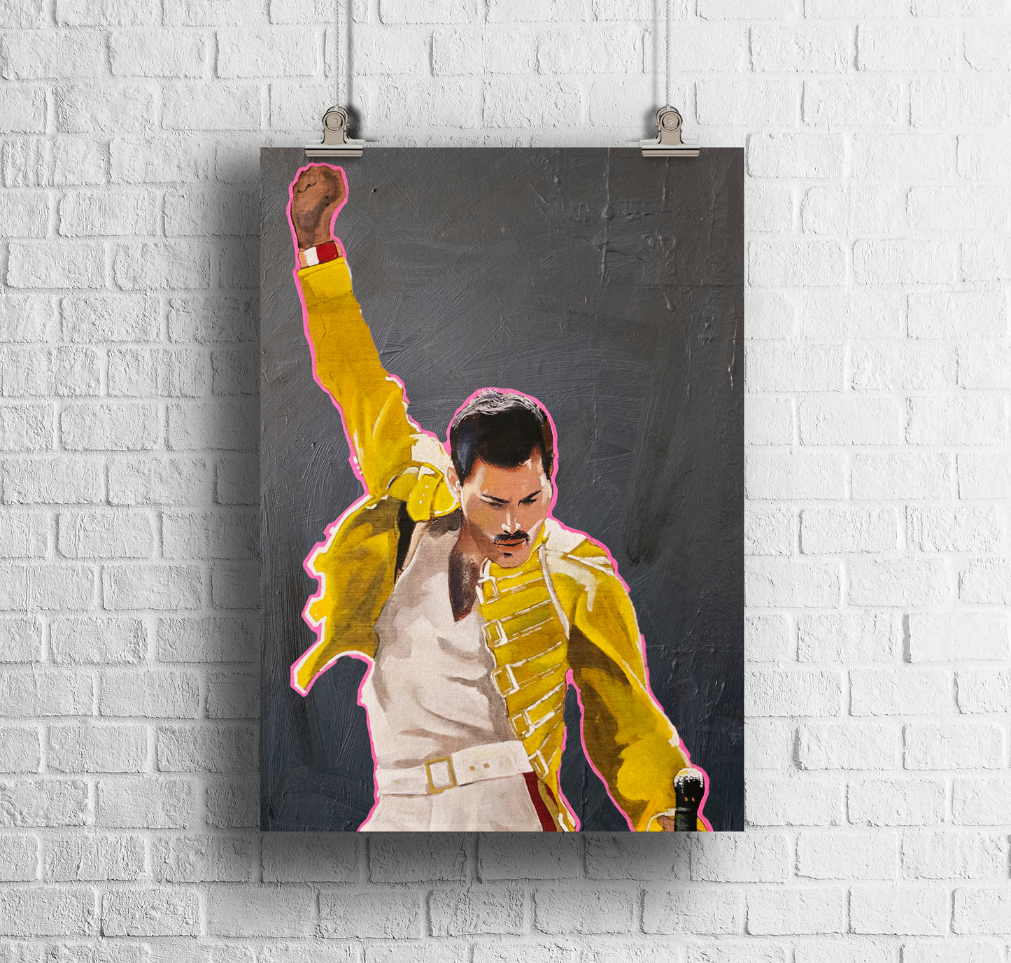 Original Freddie Mercury Art Print