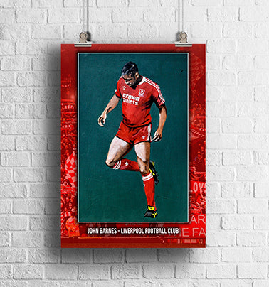 ORIGINAL JOHN BARNES ART PRINT