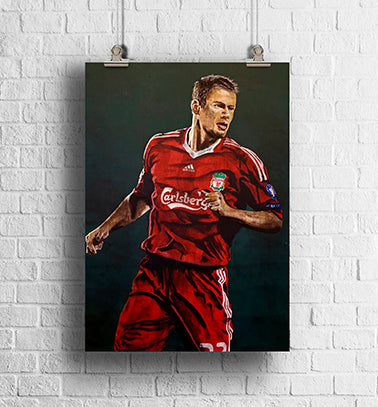 PRE ORDER JAMIE CARRAGHER A3 METAL PRINTS
