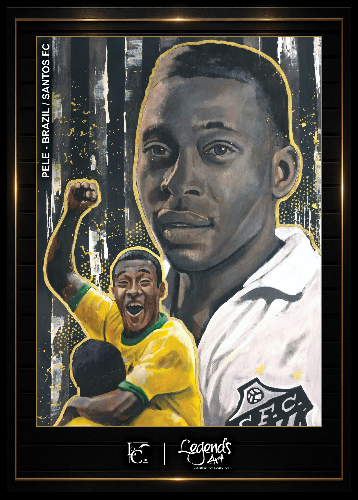Pelé Limited Edition A5 Print