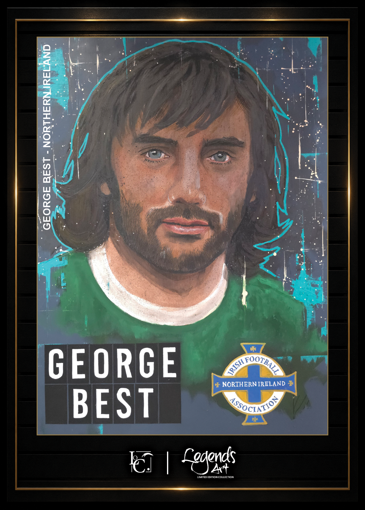 George Best Limited Edition A5 Print