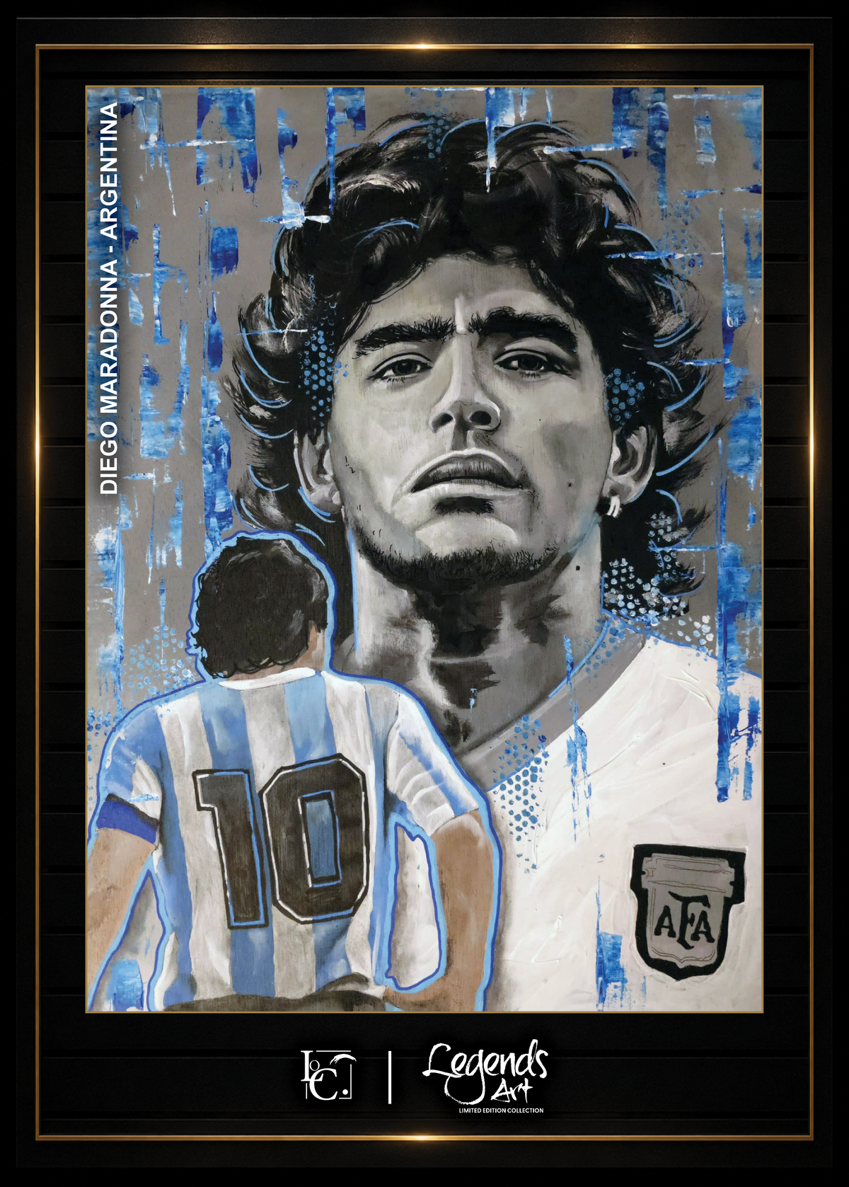 Diego Maradona Limited Edition A5 Print