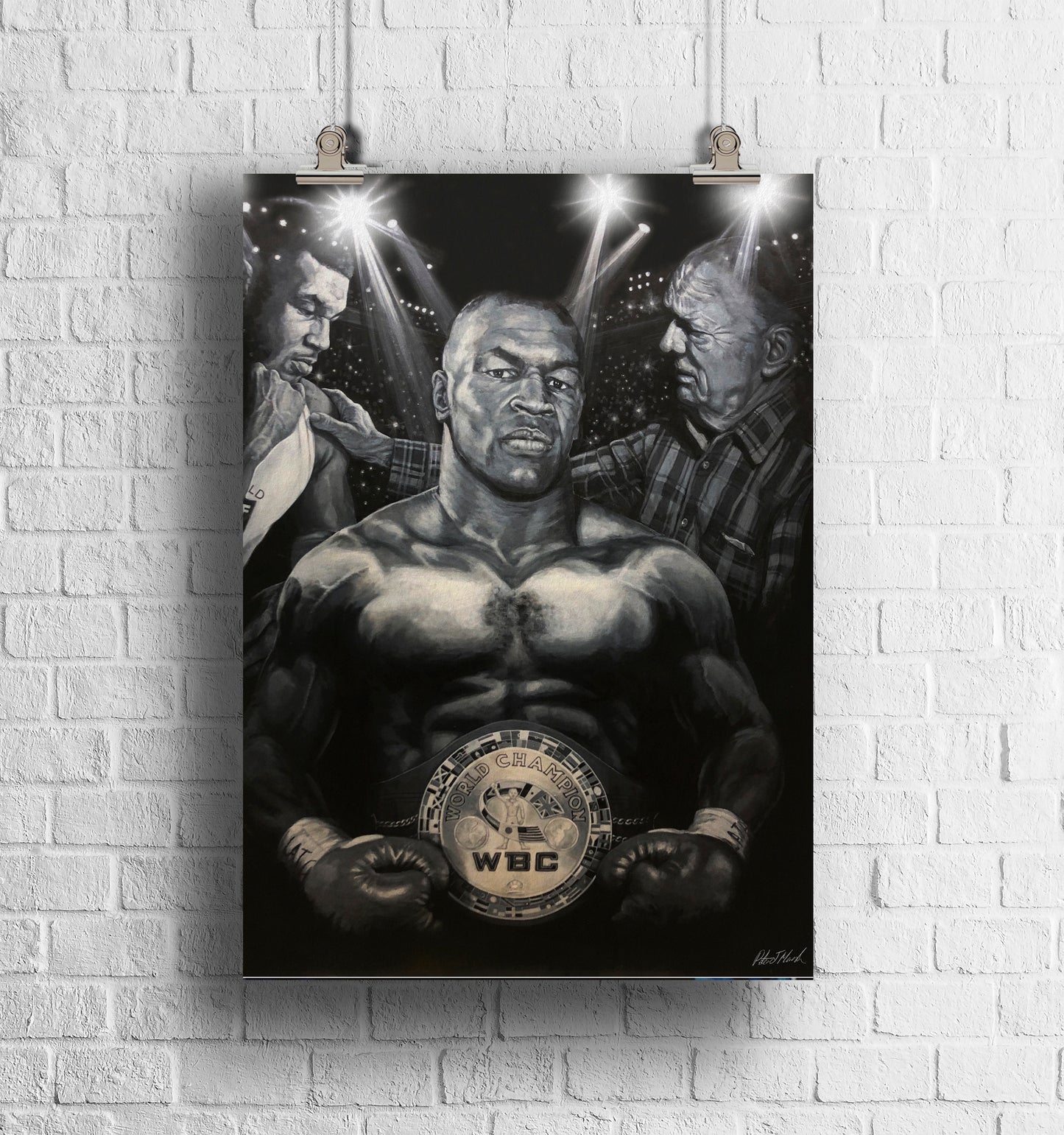 ORIGINAL MIKE TYSON ART PRINT