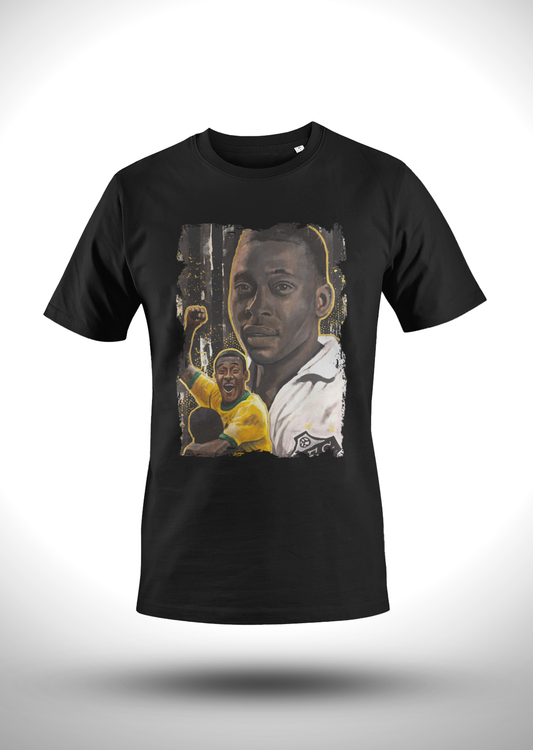 ORIGINAL PELE ART PRINT T-SHIRT