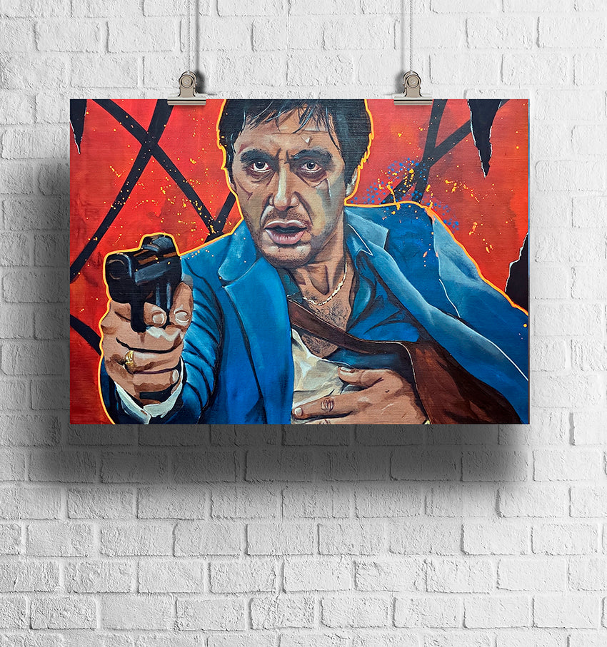 Original Scarface Art Print
