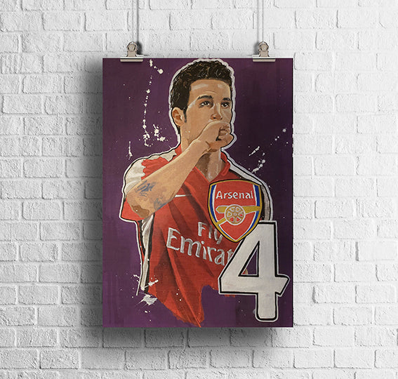 CESC FABREGAS PRINT