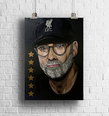 JURGEN KLOPP PRINT (5 STARS)