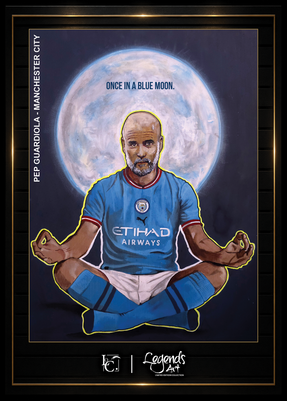 Pep Guardiola Limited Edition A5 Print