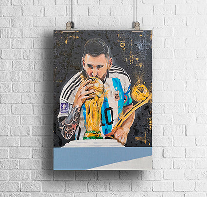 LIONEL MESSI ART PRINT