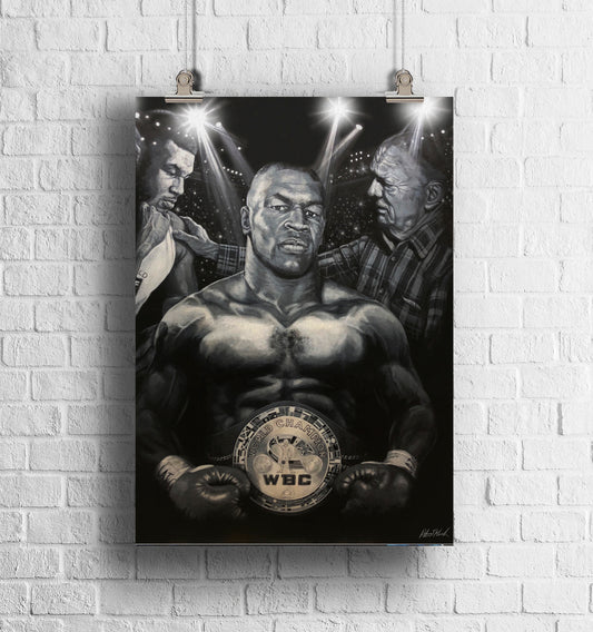ORIGINAL MIKE TYSON ART PRINT