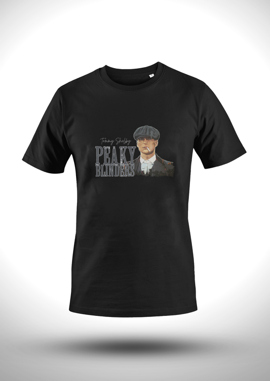 ORIGINAL THOMAS SHELBY PEAKY BLINDERS ART PRINT T-SHIRT