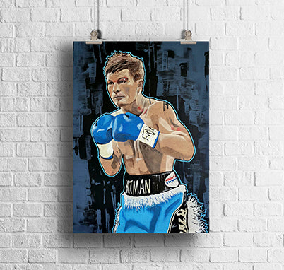 RICKY HATTON PRINT