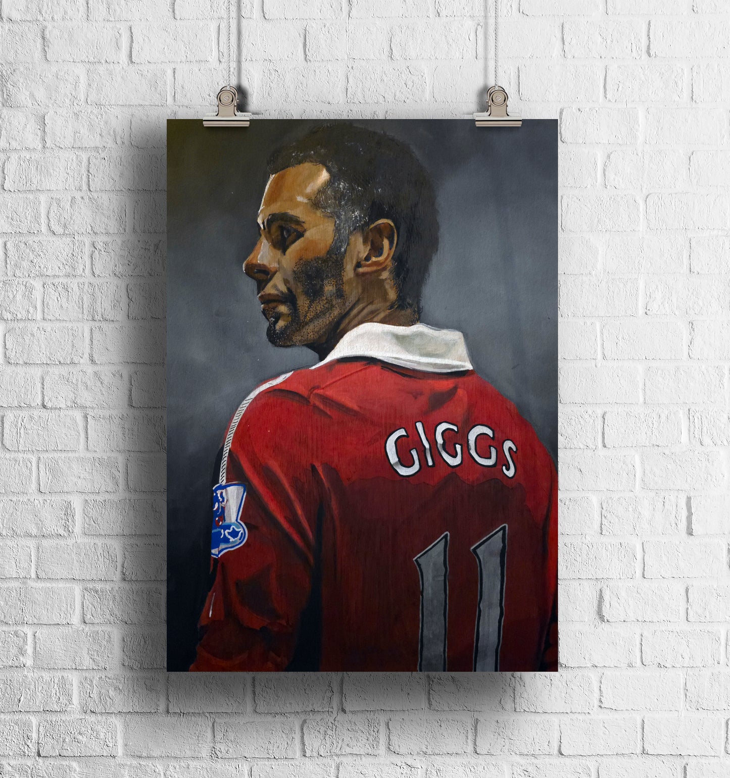 ORIGINAL RYAN GIGGS ART PRINT