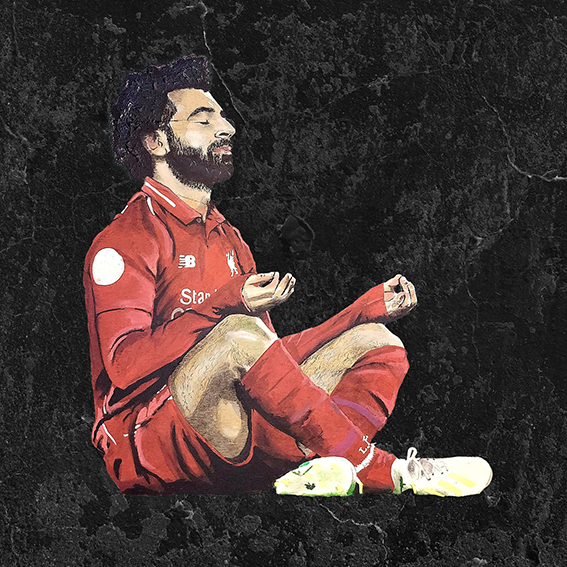 Original Mo Salah Art Print T-Shirt